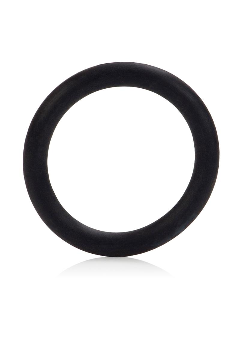 Rubber Cock Ring Black Medium
