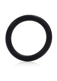 Anillo de goma para el pene, color negro, tamaño mediano
