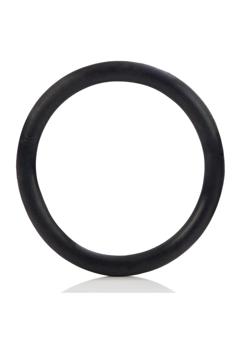 Rubber Cock Ring Black Large
