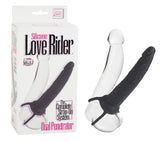 "Silicone Love Rider Dual Penetrator - Black SE1515203"