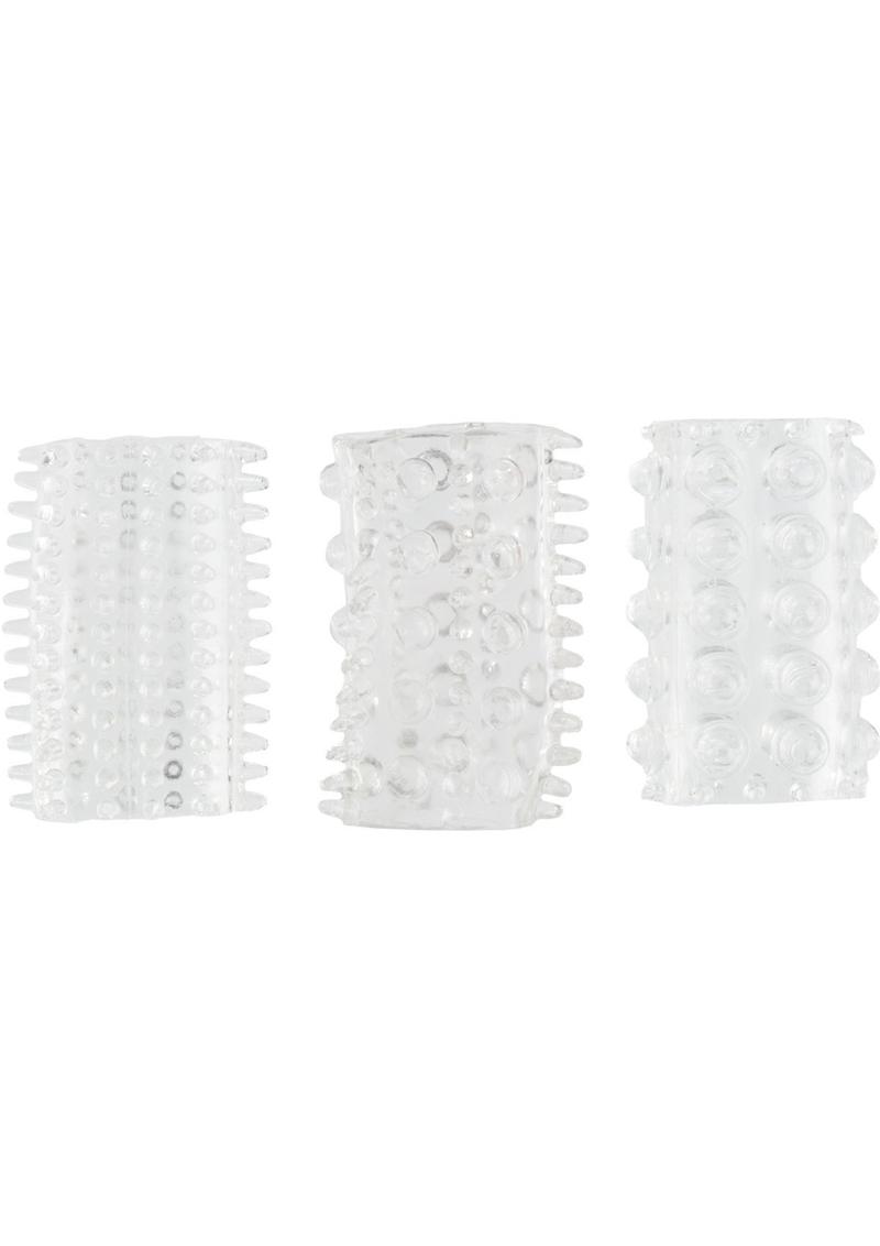 Senso Rings Clear 3-pack