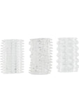 Senso Rings Clear 3-pack