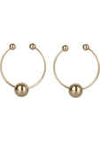 Anillos para pezones dorados