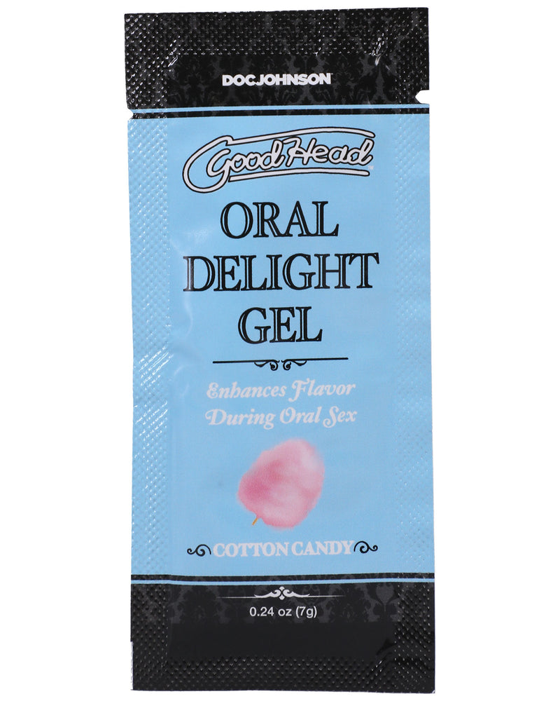 "Goodhead - Oral Delight Gel - Cotton Candy - 0.24 Oz DJ1387-29-BU"