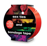 "Sex Ties and Bondage Tape - Red CC-USSTBT-R"