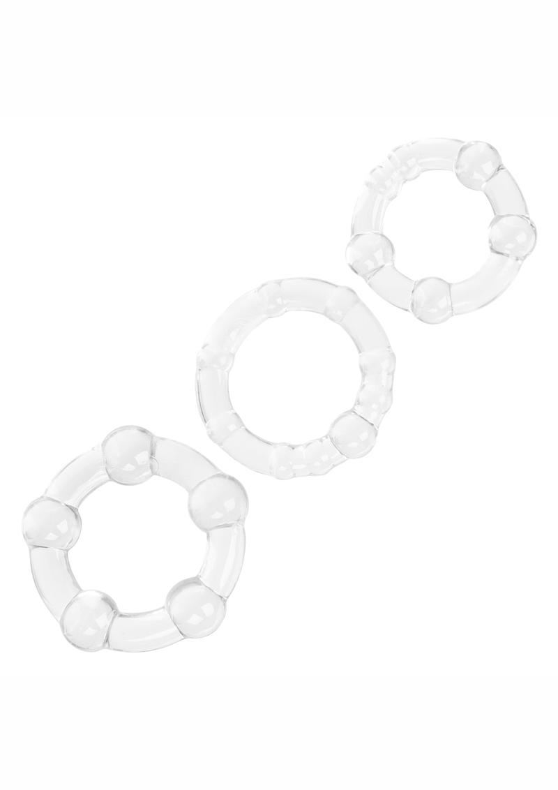 Silicone Island Rings-clear