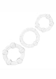 Silicone Island Rings-clear