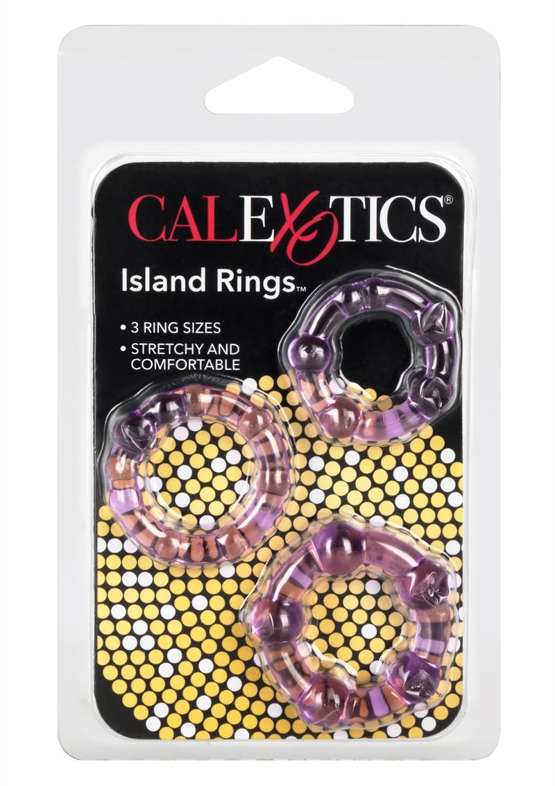 Silicone Island Rings-purple