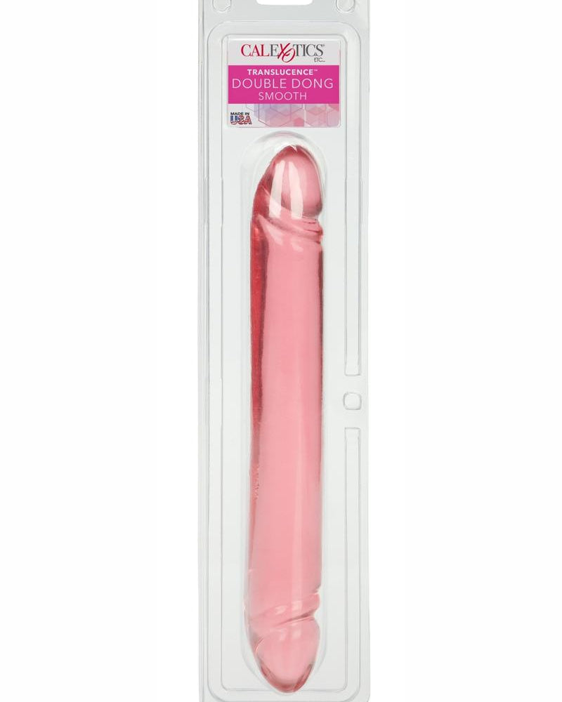 Translucent 12 Smooth Double Dong