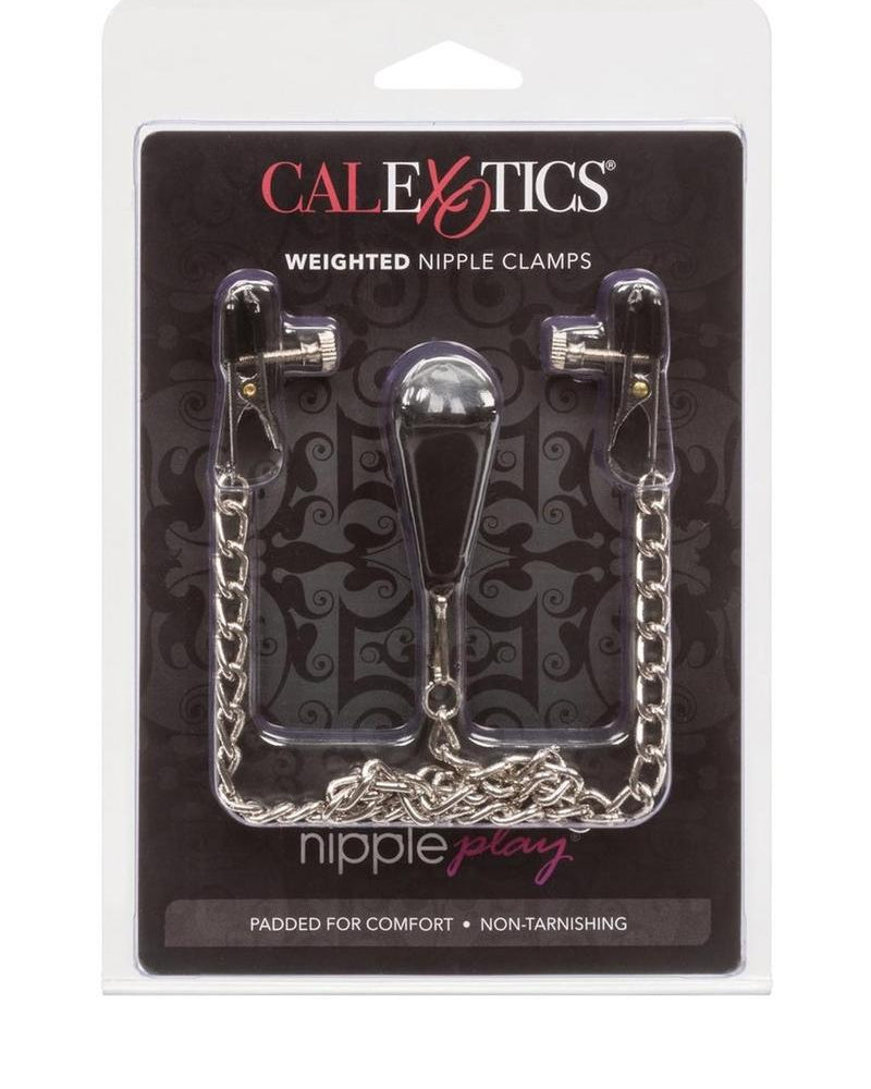 Pinzas para pezones con peso