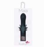 Kusha 420 Series Crystal Gems G-Spot Vibrator - Green