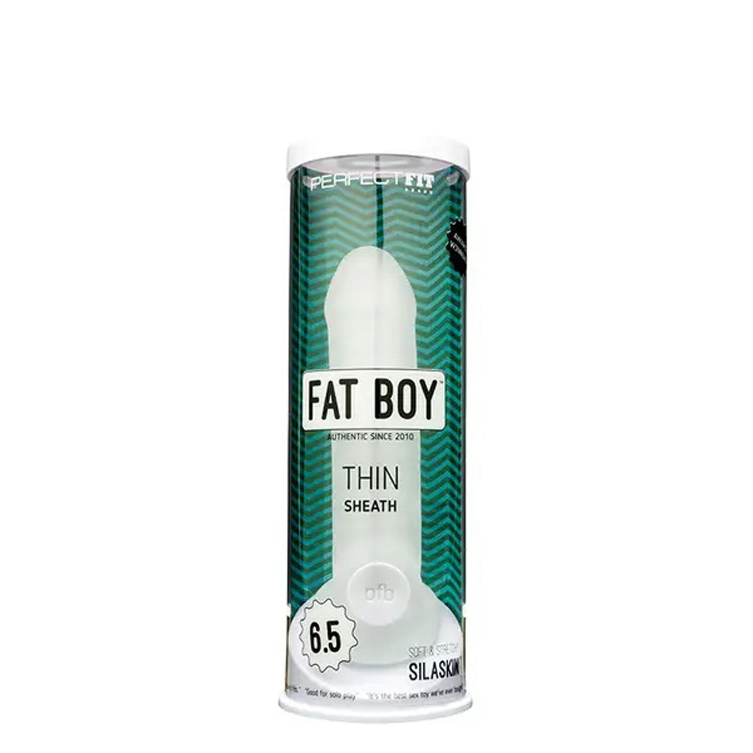 "Fat Boy Thin 6.5 in Clear PF-CS03CN"