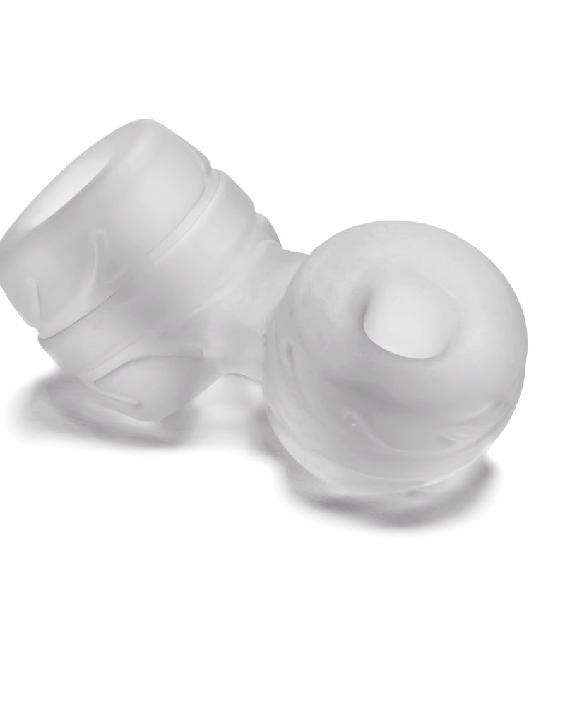 "Silaskin Cock and Ball Ring and Stretcher - Clear PF-CR12C"