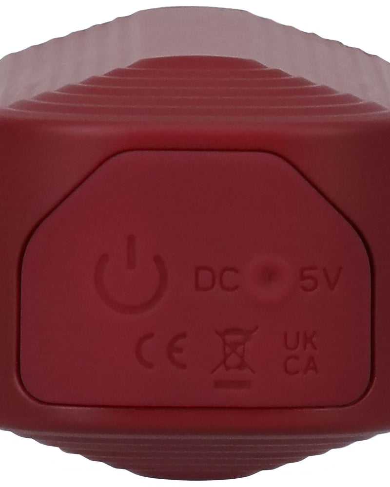 "This Product Sucks - Sucking Clitoral Stimulator - Rechargeable - Red DJ0990-31-BX"