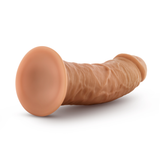 "Dr. Skin Glide 8 Inch Self Lubricating Dildo - - Mocha BL-55817"