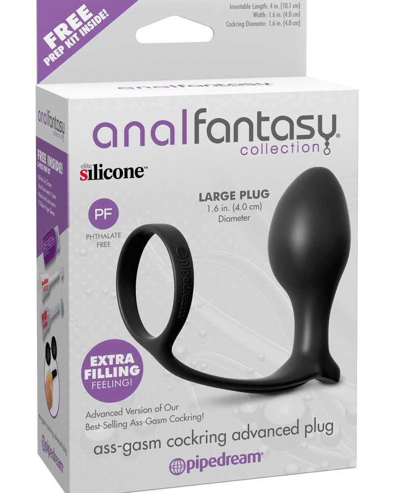Anal Fantasy Collection Ass Gasm Cockring Advanced Plug
