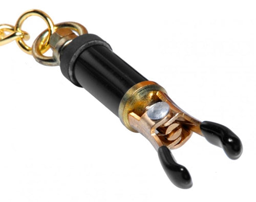 Deluxe Asjustable Nipple Clamps - Gold