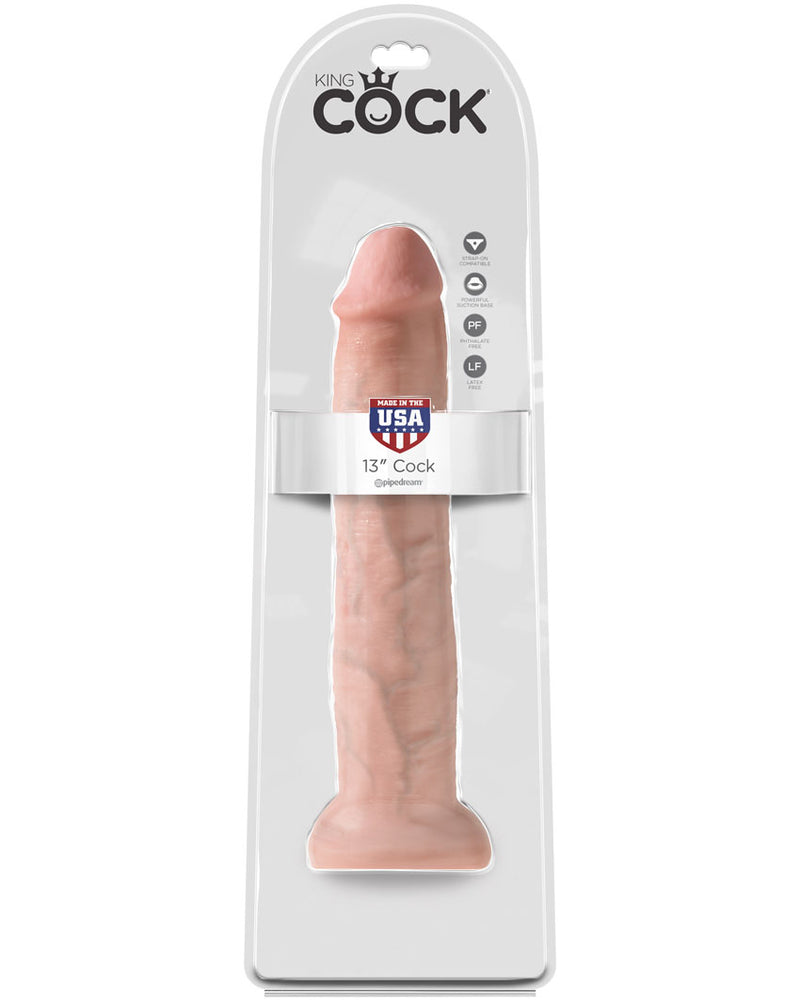 King Cock 13 Inch Cock - Flesh