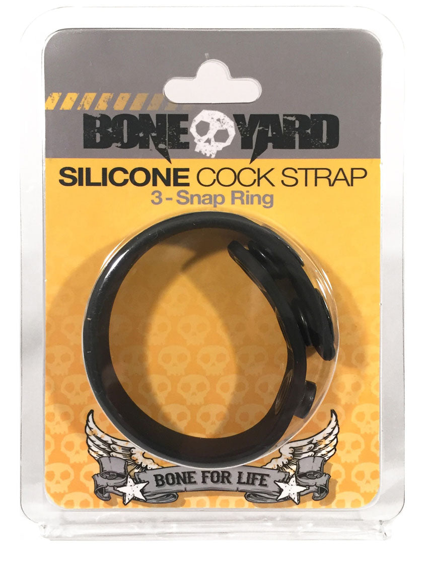 Boneyard Cock Strap - Black