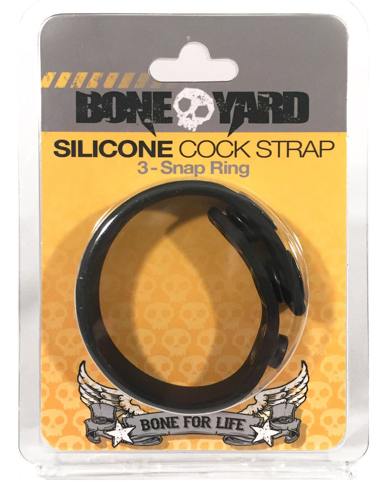Boneyard Cock Strap - Black