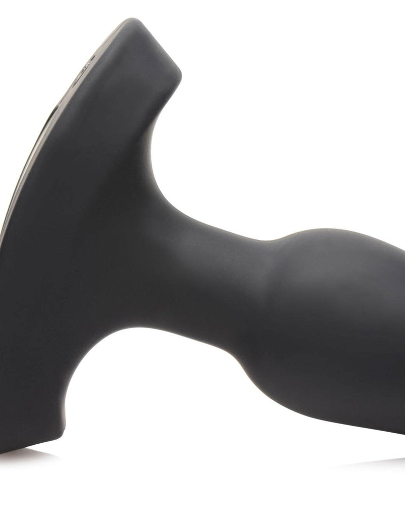 Laser Heart Anal Plug with Remote Control - Small