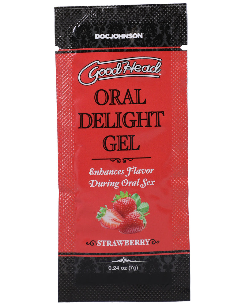 "Goodhead - Oral Delight Gel - Strawberry - 0.24 Oz DJ1387-39-BU"