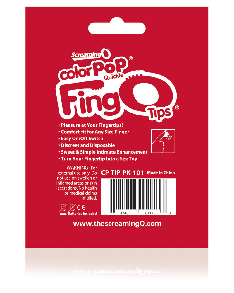 Colorpop Quickie Fingo Tips - Each - Pink