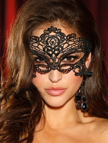 "Embroidered Venice Mask HOT-90348"