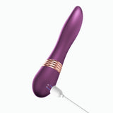 Fling - App Controlled Oral Licking Vibrator - Purple