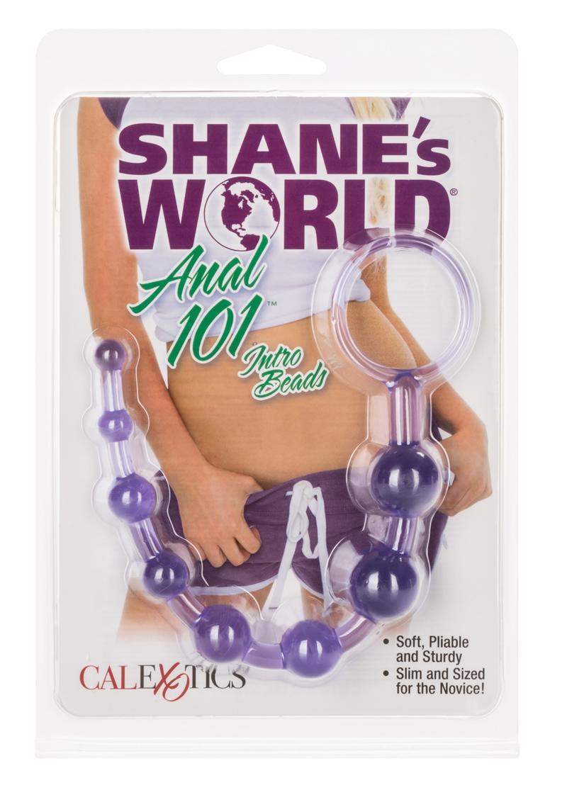 Anal 101 Intro Beads Purple - Shane`s