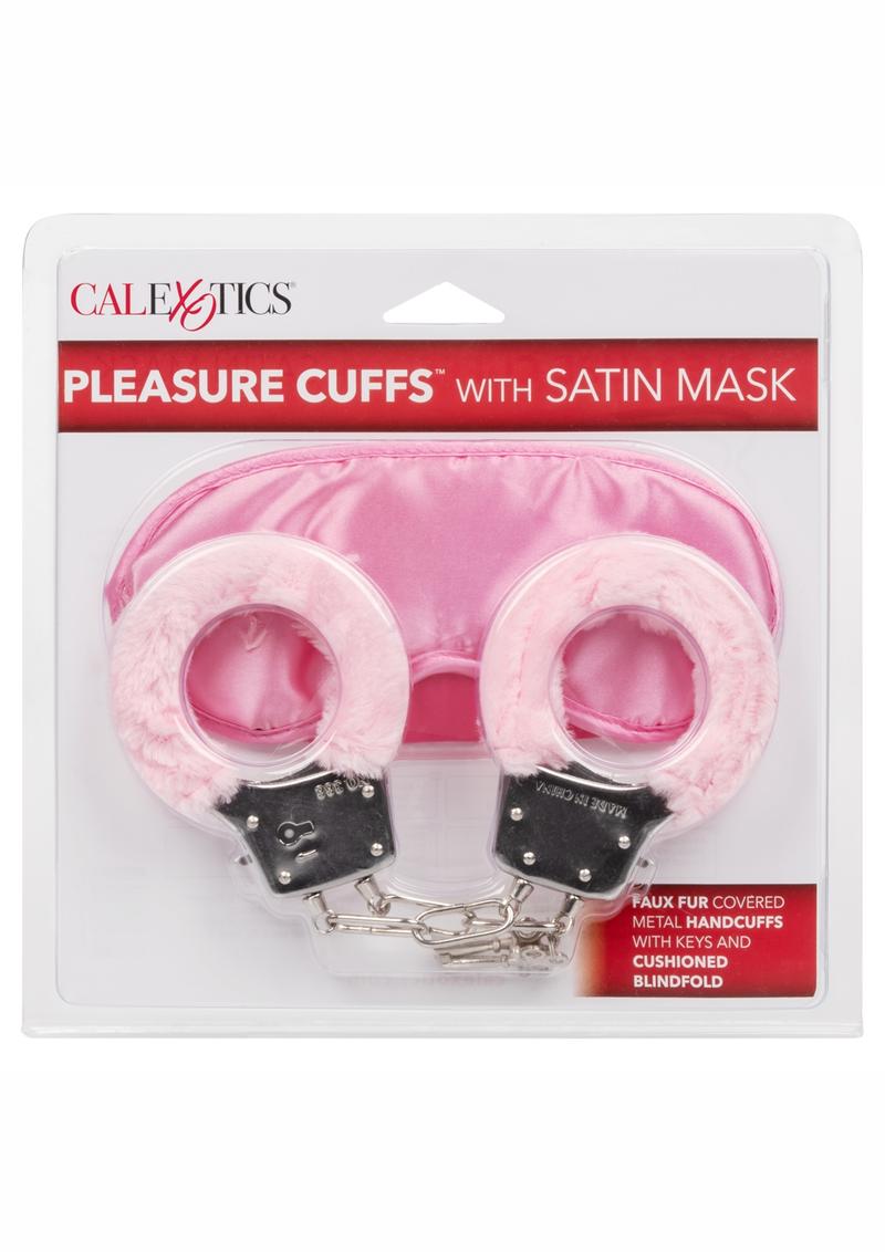 Pleasure Cuffs W/satin Mask