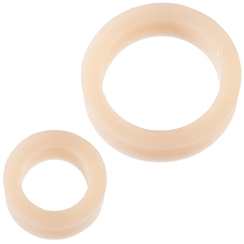 "Platinum Premium Silicone - the C-Rings - White DJ0108-02"