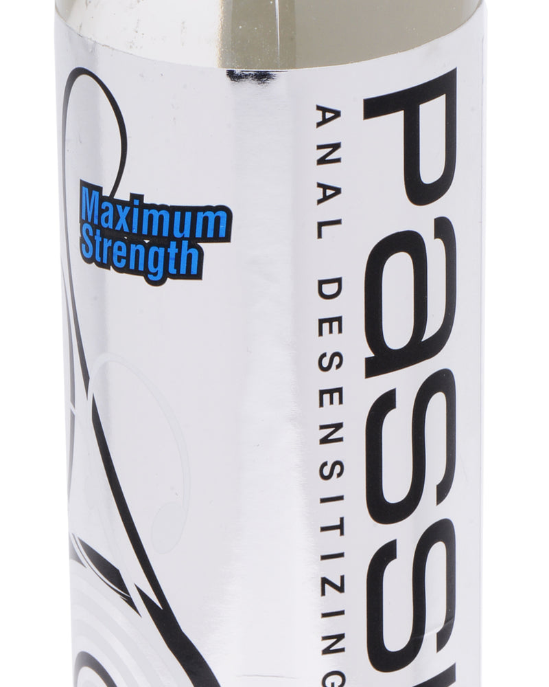 Passion Anal Desensitizing Lubricant - 3.5 Percent Lidocaine - 8.25 Fl. Oz.