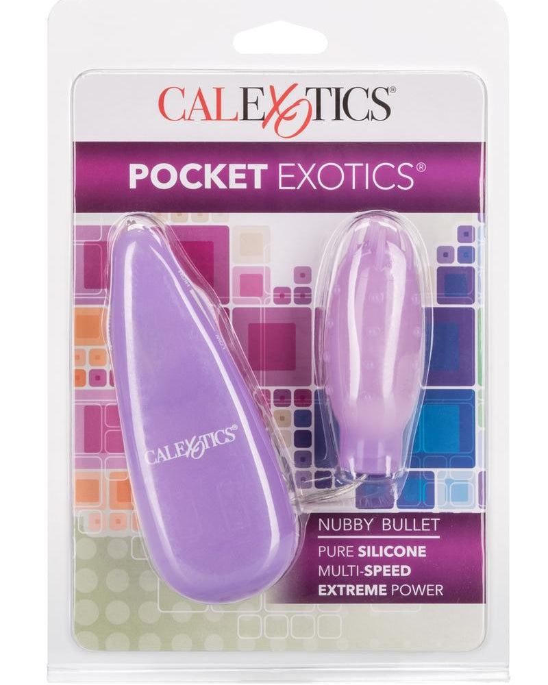Silicone Slims Nubby Bullet