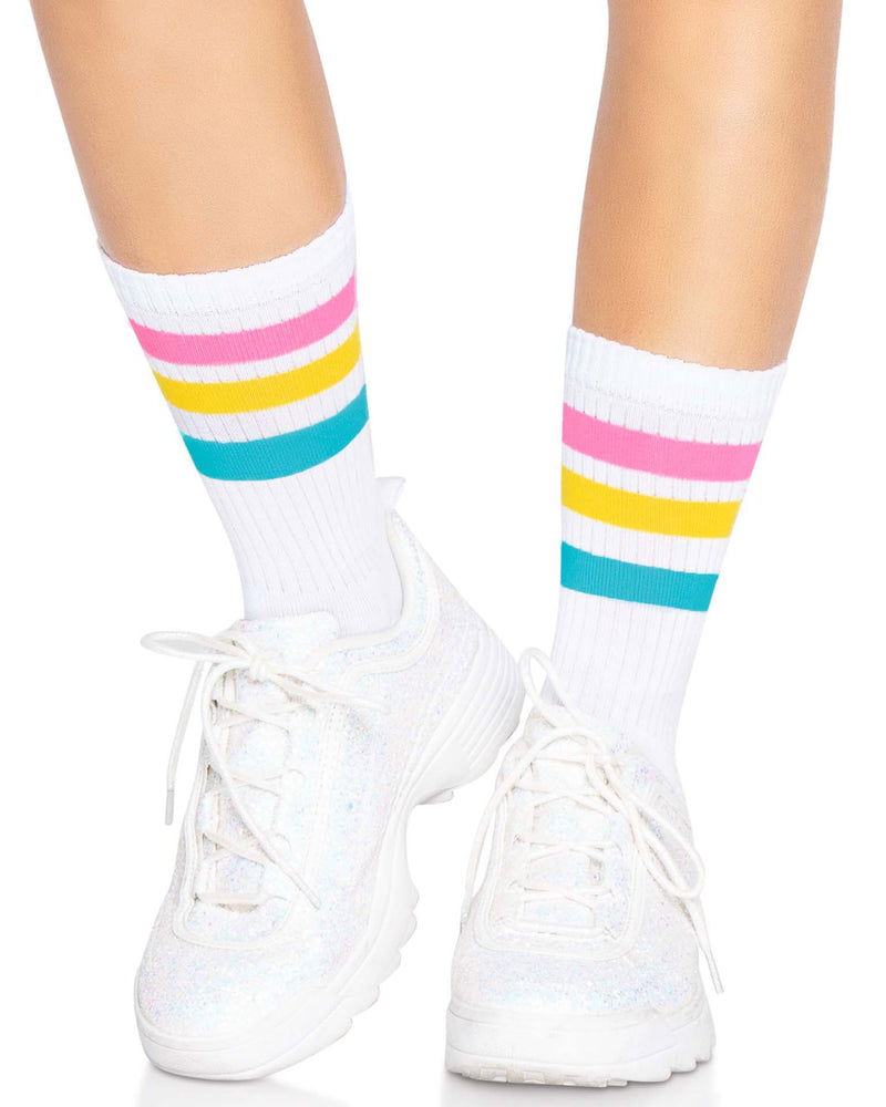 "Pride Crew Socks - One Size - Pansexual LA-3014PANOS"