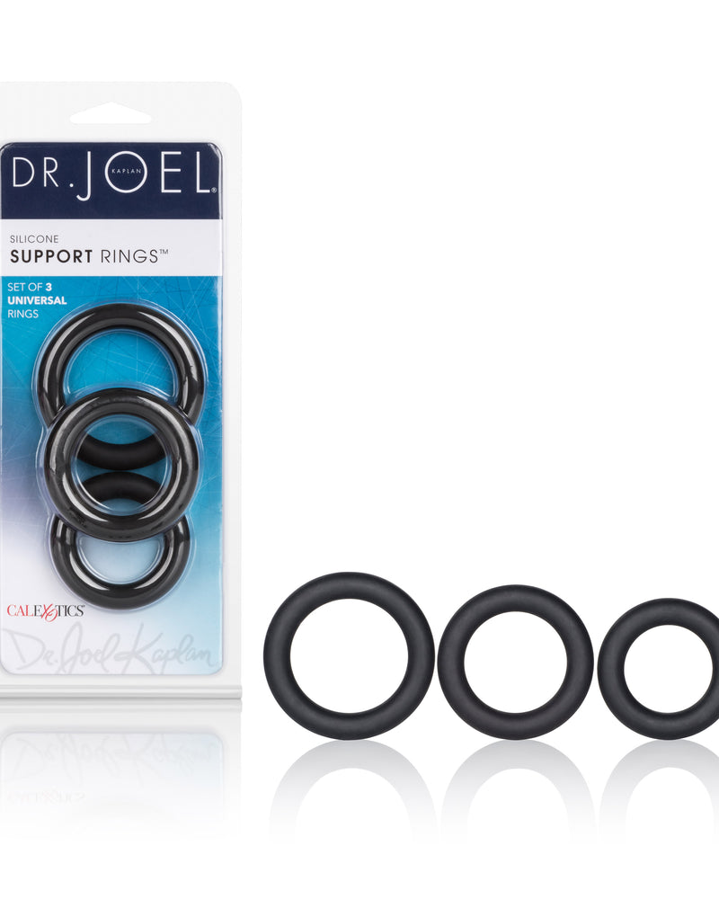 Dr. Joel Kaplan Silicone Support Rings - Black