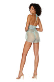 "Babydoll and G-String - One Size - Mint DG-12813MNTOS"