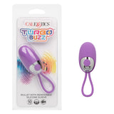 "Turbo Buzz Bullet With Removable Silicone Sleeve - Purple SE0043072"