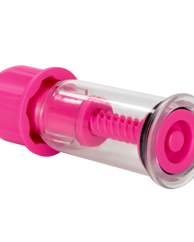 Nipple Play Vacuum Twist Suckers - Pink