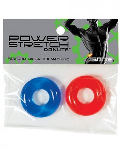 "Power Stretch Donuts - 2 Pack - Red and Blue SI-95108"