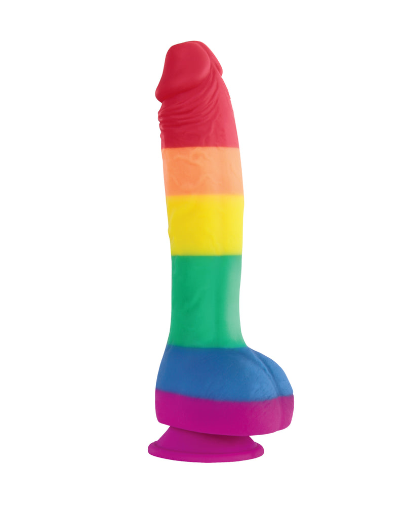 "Colours Pride Edition - 8 Inch Dong - Rainbow NSN0408-08"
