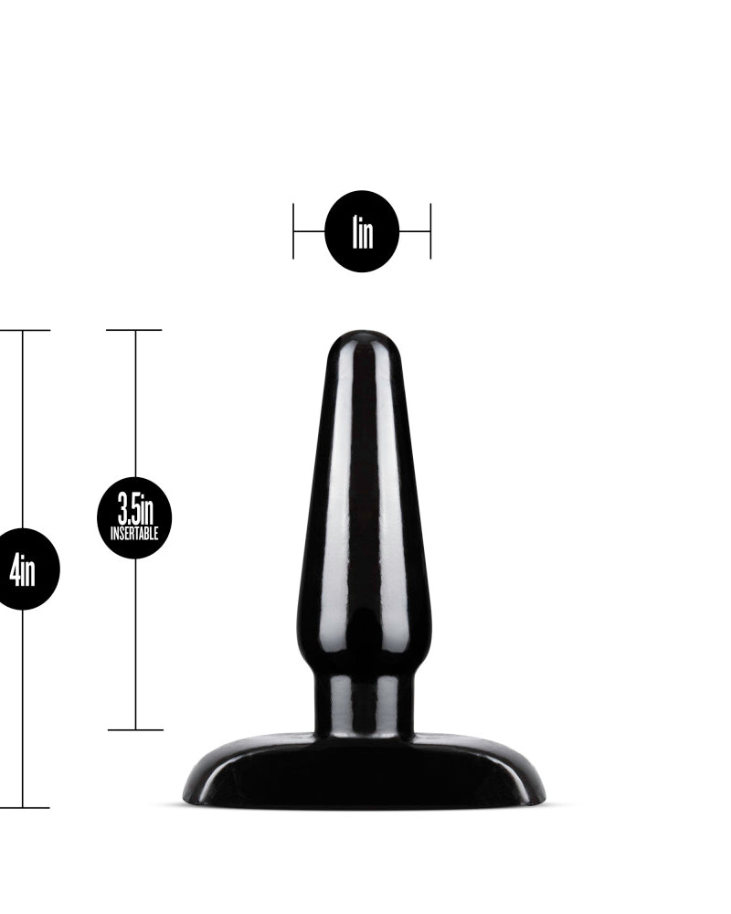 Anal Adventures - Basic Plug Kit - Black