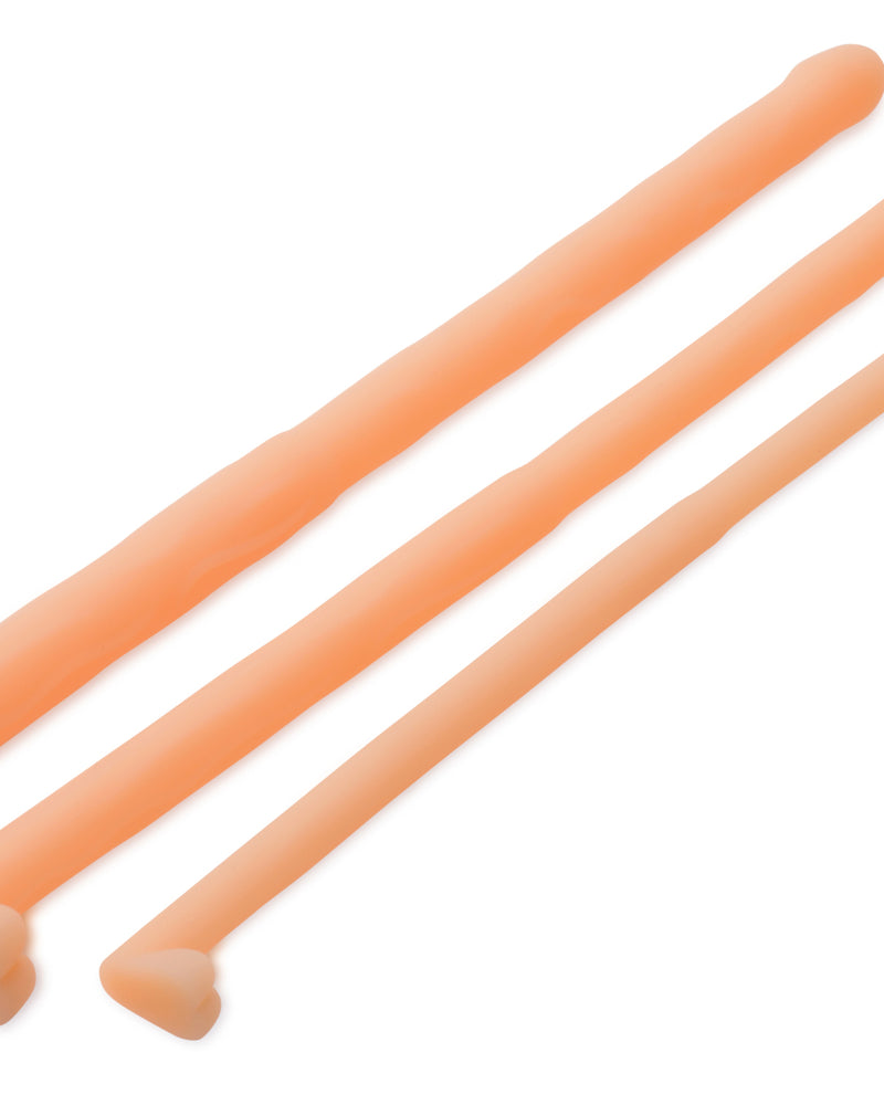 Master Series Dockers Silicone Urethral Sound Set - Flesh