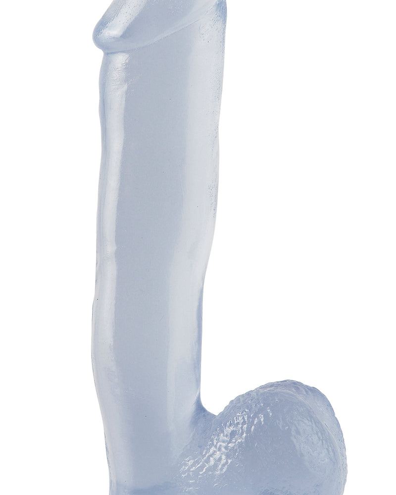 "Basix Rubber Works 12 Inch Dong With Suction Cup - Clear PD4231-20"
