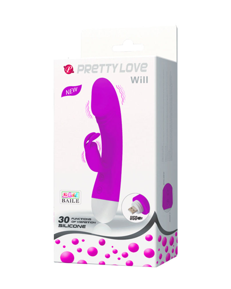 Pretty Love Will 30 Function Rabbit Style Vibrator