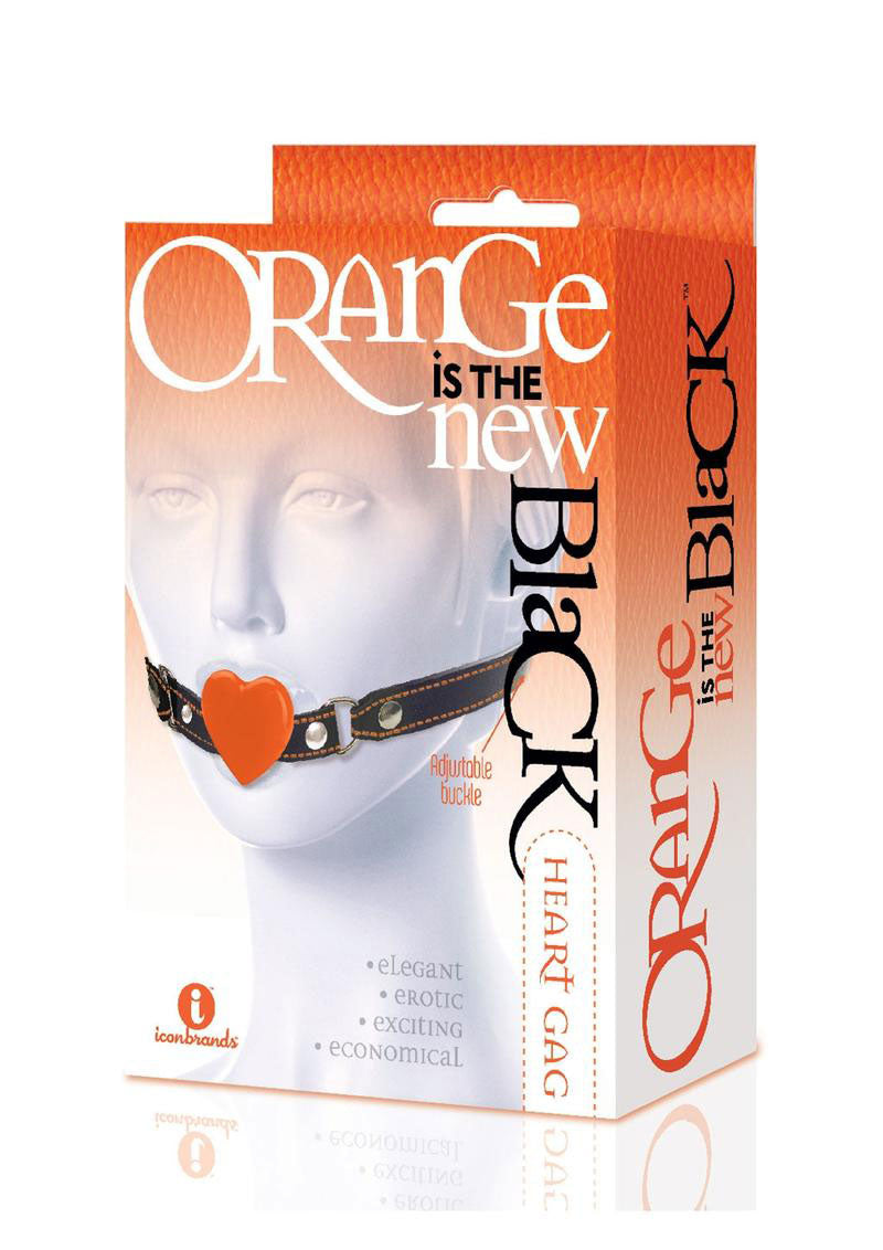 "The 9's - Orange Is the New Black - Heart Gag IC2532"