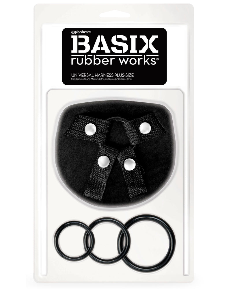 Basix Rubber Works Universal Harness - Plus Size