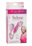 Bomba de clítoris vibratoria Selene de Berman Center Intimate Accessories, color rosa
