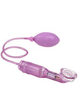 Bomba de clítoris vibratoria Selene de Berman Center Intimate Accessories, color rosa