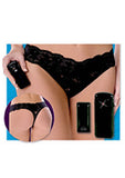 Dr Laura Berman Intimate Basics Astrea II Remote Vibrating Thong Black